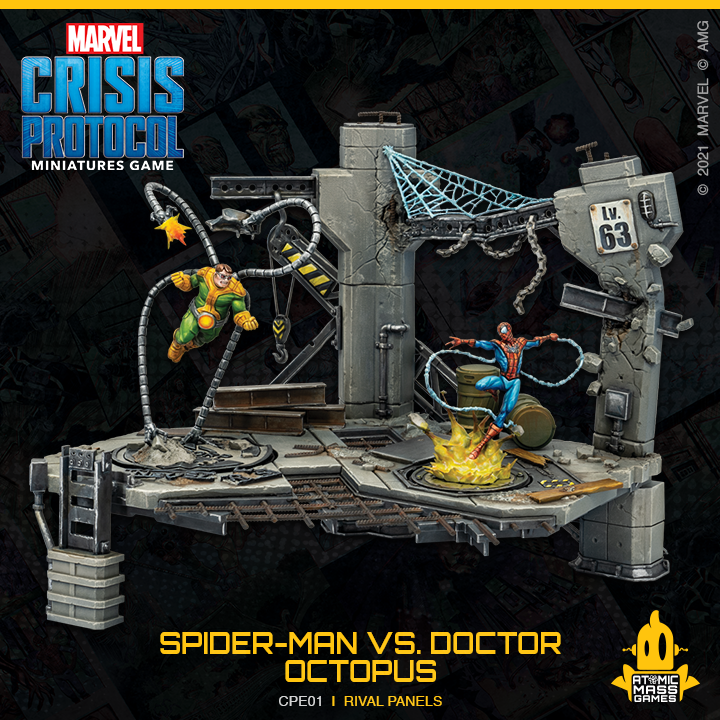 Marvel Crisis Protocol : Spider-Man vs. Doctor Octopus Rival Panels